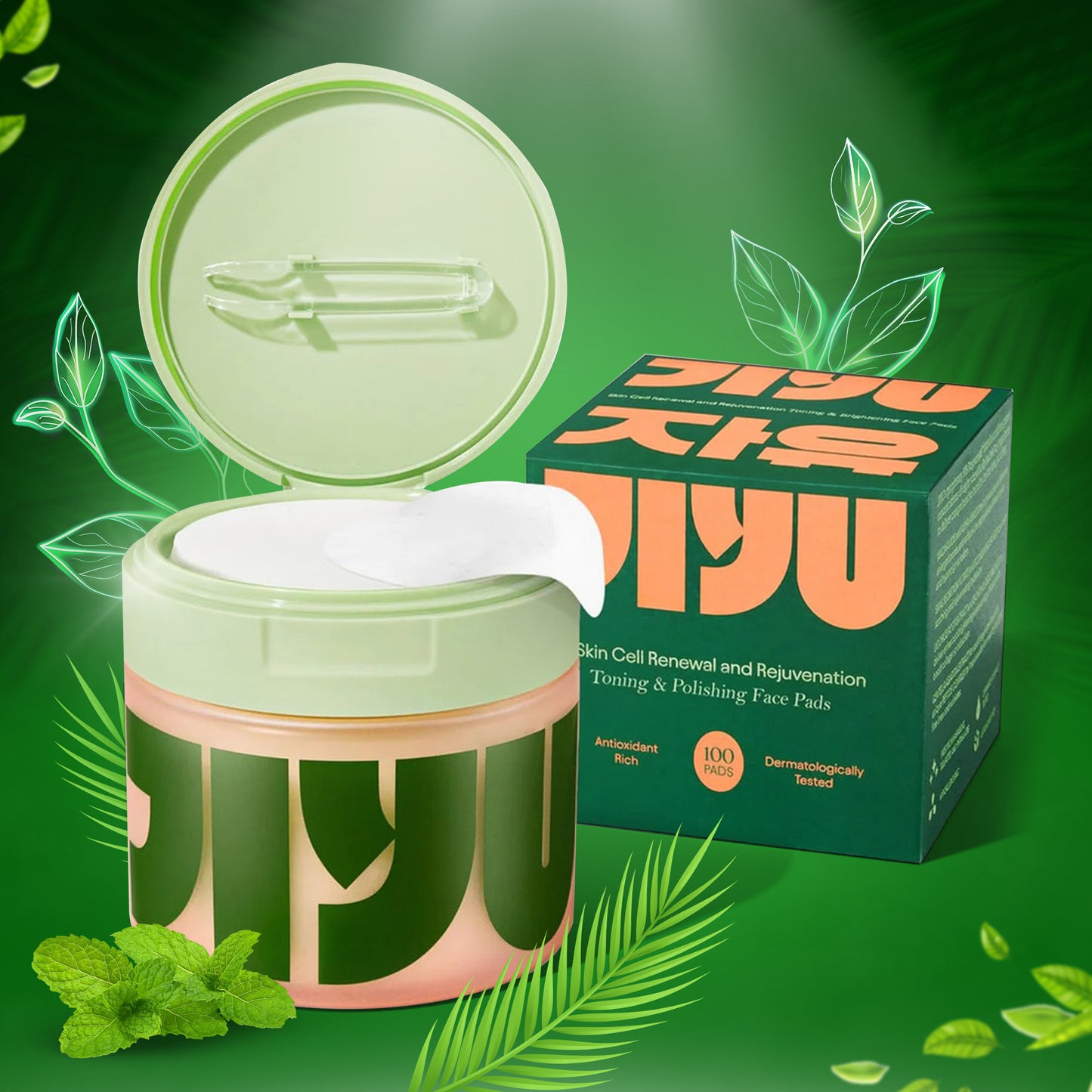 Skin Brightening Toner Pads